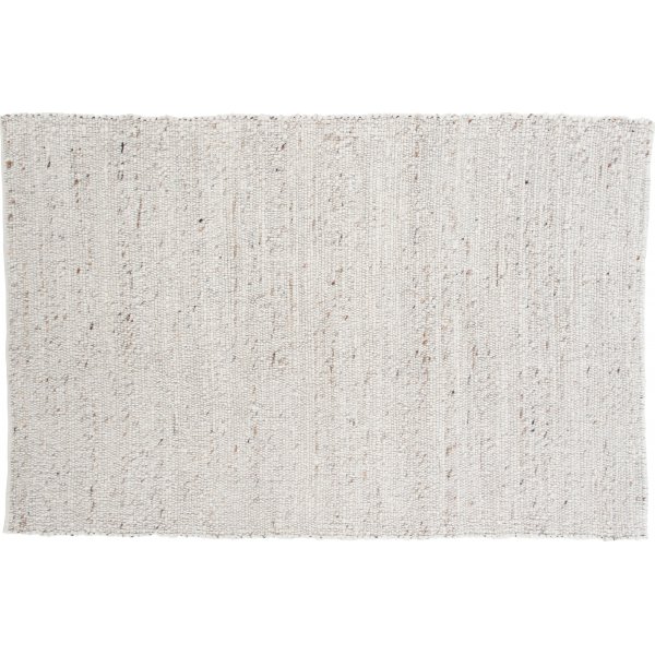 Pontus ullteppe - Hvit/beige