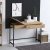 Pura skrivebord Eik/svart - 100 x 45 cm