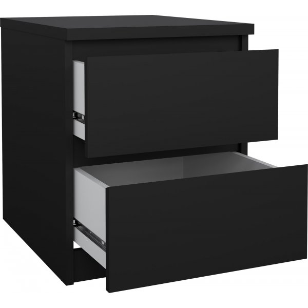 Naia nattbord 2 - Sort Naia nattbord 2 - Sort