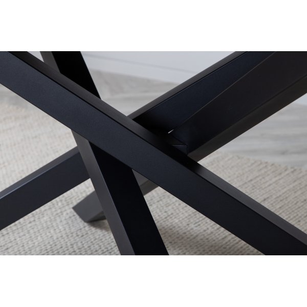 Piazza spisebord 180 x 90 cm - Sort Piazza spisebord 180 x 90 cm - Sort