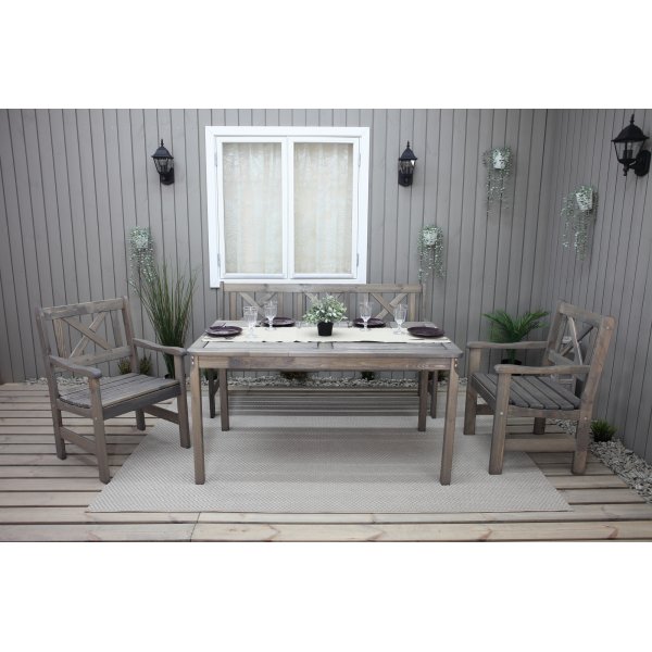 Sofagruppe Europe - Klassisk grå Sofagruppe Europe - Klassisk grå