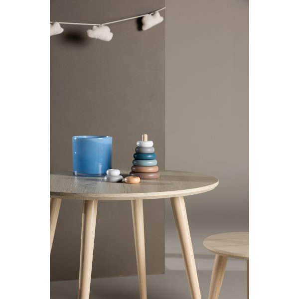 Barnebordsett Ø60/32,5 cm - Whitewash Barnebordsett Ø60/32,5 cm - Whitewash