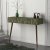 Skogsavlastningsbord 120x 35 cm - Valnøtt/mørkegrønn