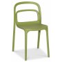 Nordan spisestol stabelbar - Grnn (Plast)