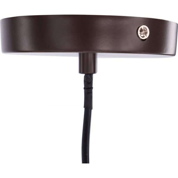 Sandaret taklampe - Sort/brun Sandaret taklampe - Sort/brun