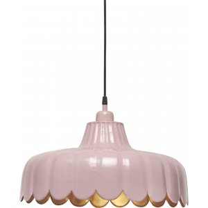 Wells taklampe - Rosa/gull - 43 cm