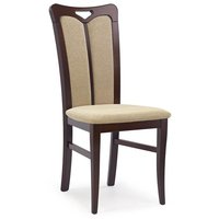 Lola 2 stol - mørk valnøtt/beige Lola 2 stol - mørk valnøtt/beige
