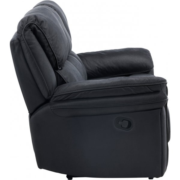 Saranda 3-seters hvilesofa - Svart