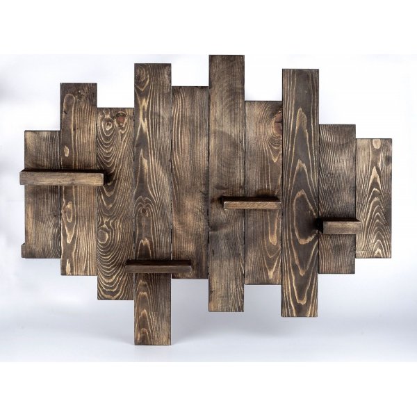 Rafa vegghylle 84 - Mørk eik Rafa vegghylle 84 - Mørk eik