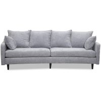 Gotland 3-seter buet sofa - Oxford grå