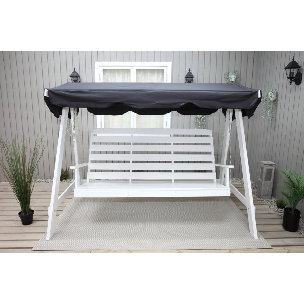 Hengekøye Pelle - Hvit/Svart Hengekøye Pelle - Hvit/Svart