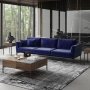 Jade 4-seters sofa - Bl