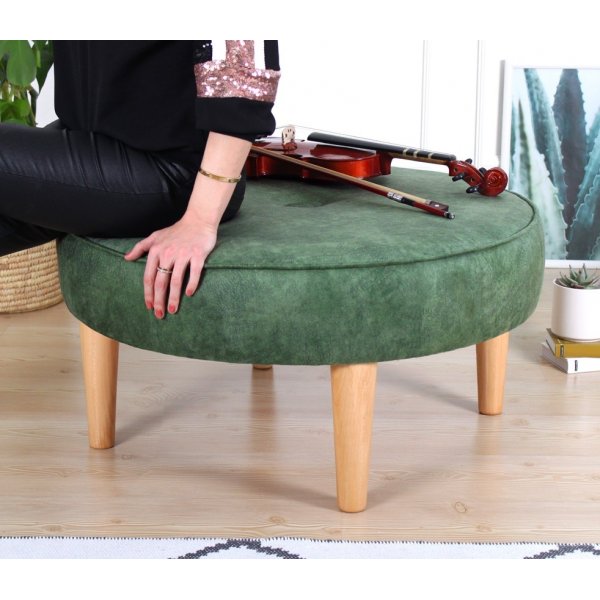 Solnedgangspuff - Grønn Solnedgangspuff - Grønn