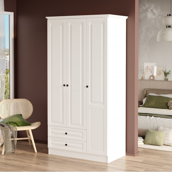 Ingo garderobe 1 - Hvit Ingo garderobe 1 - Hvit