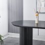 Callum spisebord 180x90 cm - Svartbeiset eik Callum spisebord 180x90 cm - Svartbeiset eik