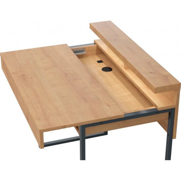 Darin skrivebord 100,2 x 57 cm - Eik Darin skrivebord 100,2 x 57 cm - Eik