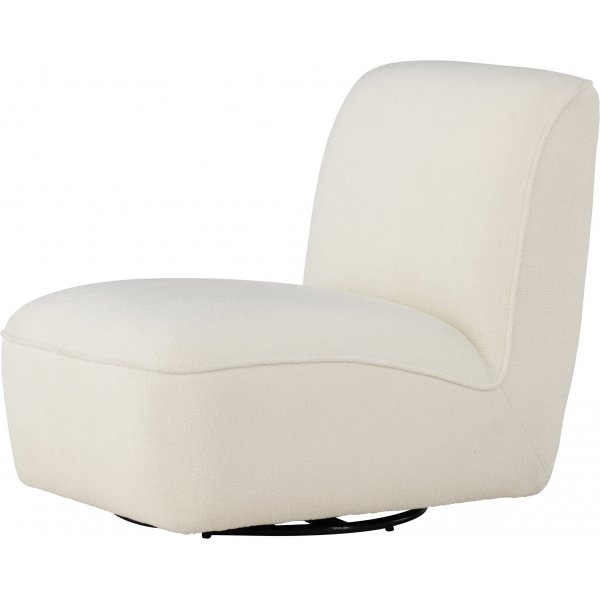 Min lenestol - Hvit bouclé Min lenestol - Hvit bouclé