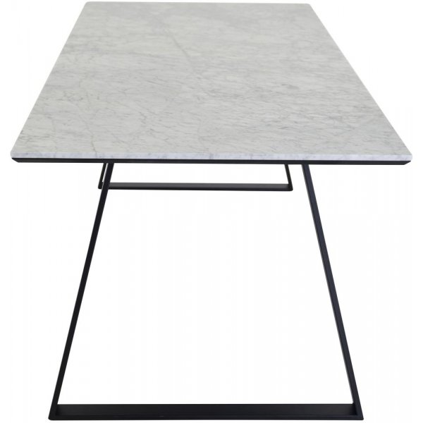 Spisebord Duffy 200 cm - Svart / Hvit Marmor Spisebord Duffy 200 cm - Svart / Hvit Marmor