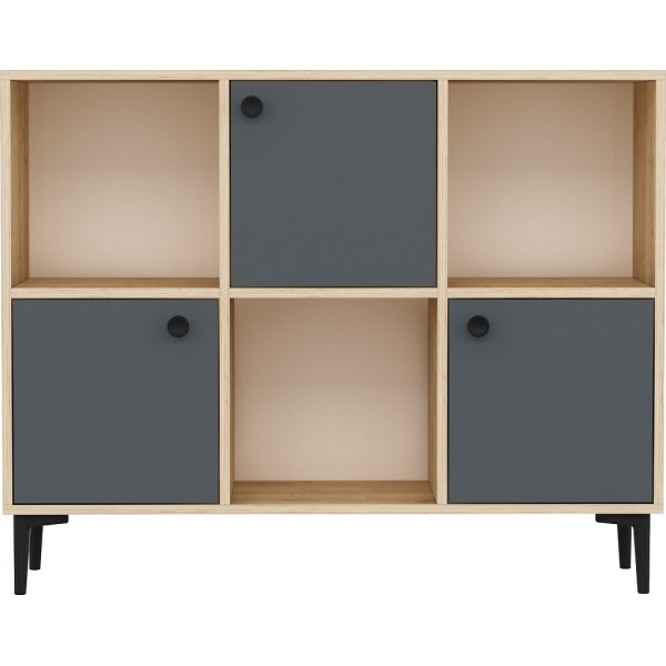 Parion skap - Safir/eik/antrasitt Parion skap - Safir/eik/antrasitt