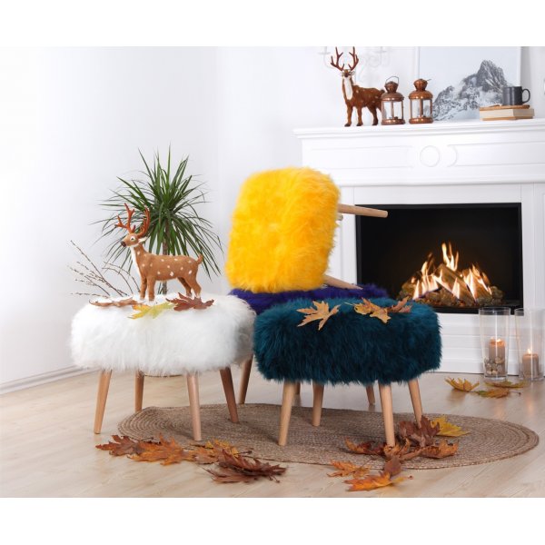 Hjortepuff - Gul Hjortepuff - Gul