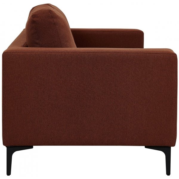 Aspen 3-seter sofa - Rustrød chenille Aspen 3-seter sofa - Rustrød chenille