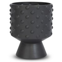 Krukke Boble med fot H21 cm - Svart Krukke Boble med fot H21 cm - Svart