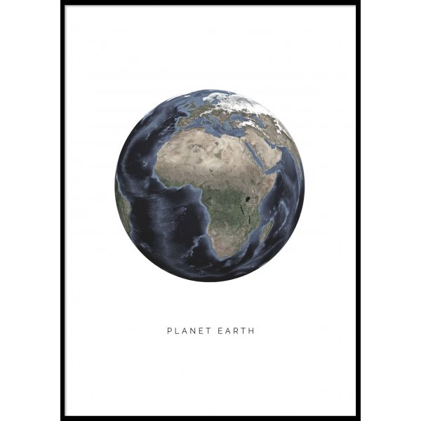 PLANET EARTH - Plakat 50x70 cm