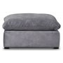 Lazy fotskammel XL - Gr adore velour