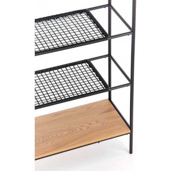 Wadi bokhylle - Eik/sort Wadi bokhylle - Eik/sort