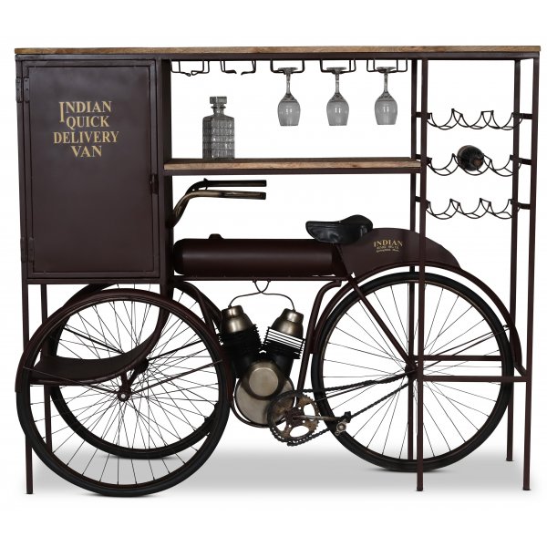Indisk hurtigleveringsbardisk / Barskap - Vintage