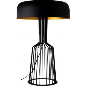 Fellini bordlampe - Svart/gull