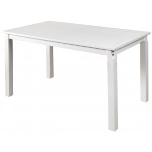 Utend�rs spisebord Bohus hvitt 135 cm