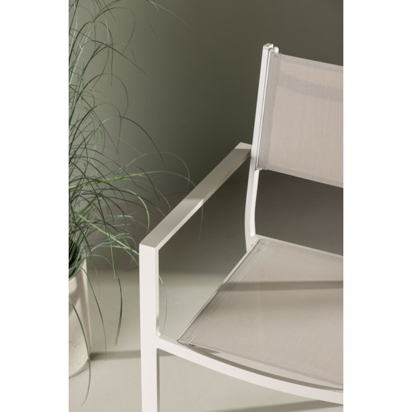 Utendrs stol stabelbar beige - Copacabana