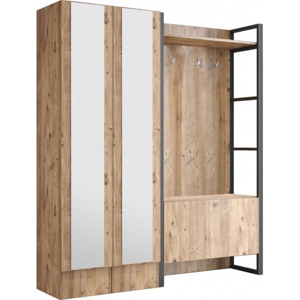 Metal gangmøbel 18 - Furu Metal gangmøbel 18 - Furu