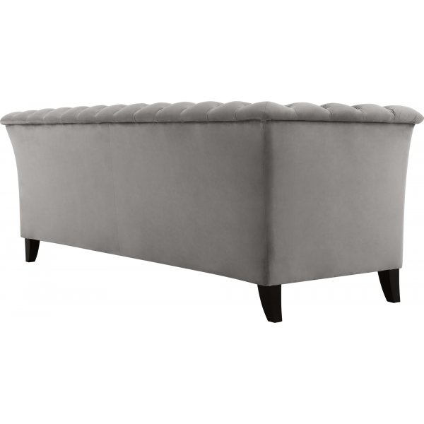 Sofa Chesterfield 3-seter gr - Henry