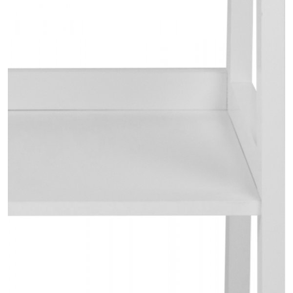 Wally stigehylle 130 cm - Hvit