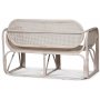Glory Webbing 2-seters sofa - Rotting/Whitewash + Flekkfjerner for mbler