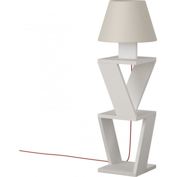 Kozena gulvlampe - Hvit Kozena gulvlampe - Hvit