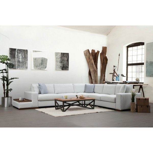 Lombardo hjørnesofa - Beige Lombardo hjørnesofa - Beige