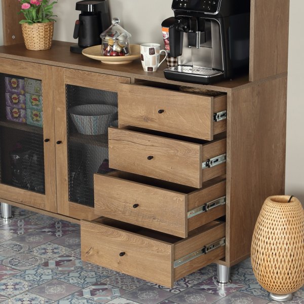 Grano skap 140 cm - Kaukasisk eik Grano skap 140 cm - Kaukasisk eik