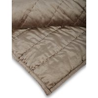 Viskose Sengeteppe 260x260 cm - Beige Viskose Sengeteppe 260x260 cm - Beige