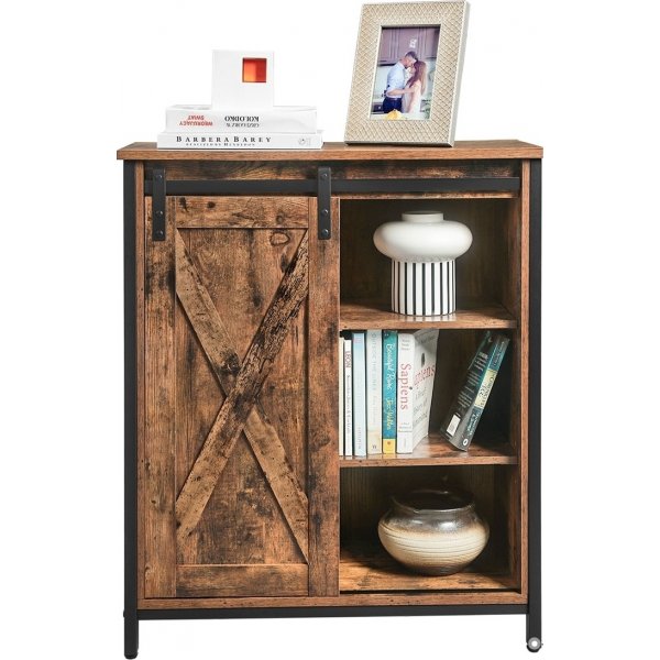 Zeke skap - Brun/svart Zeke skap - Brun/svart