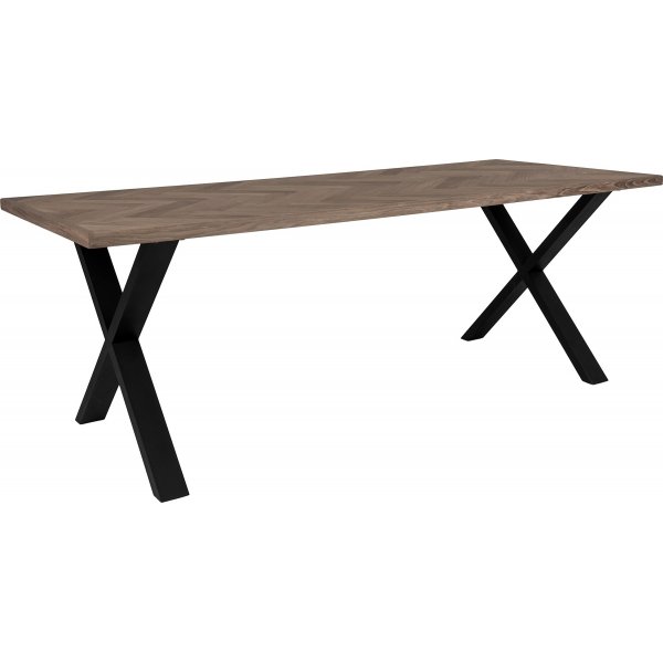 Bordeaux spisebord 200 x 95 cm - Rkt eik