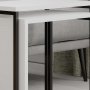 Zigosh settbord - Hvit