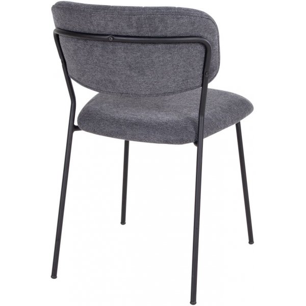 Alicante spisestol - mørkegrå / svart Alicante spisestol - mørkegrå / svart