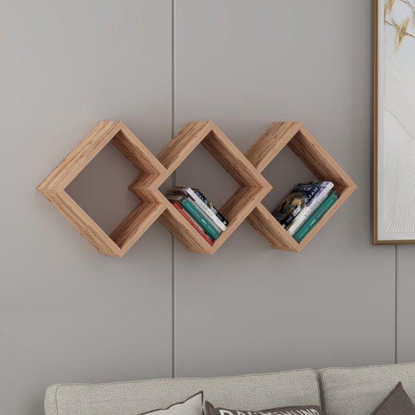 Glaxy vegghylle - Furu Glaxy vegghylle - Furu