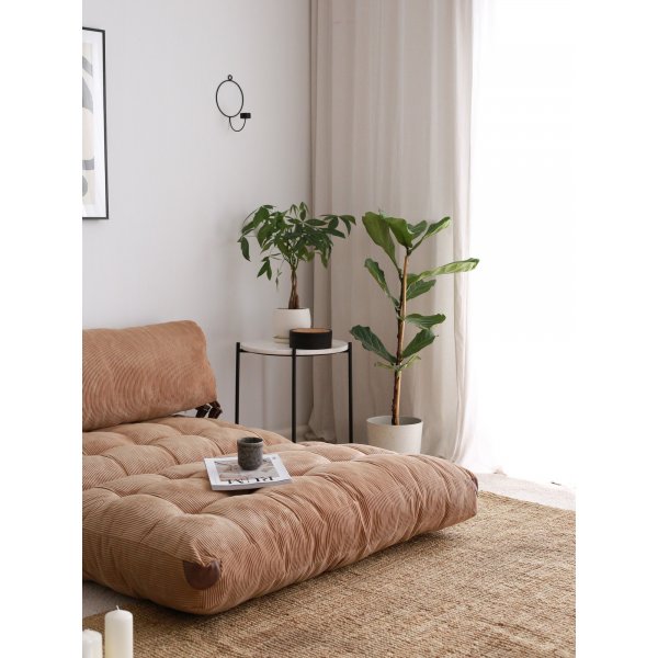 Sammenleggbar 2-seters sovesofa - Camel Sammenleggbar 2-seters sovesofa - Camel