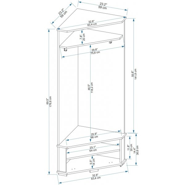 Aselna hallmøbler - Hvit Aselna hallmøbler - Hvit