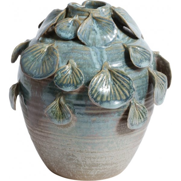 Vas Leaf H19 cm - grnn