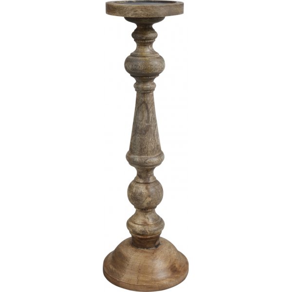 Mango lysestake 37 cm - Brun